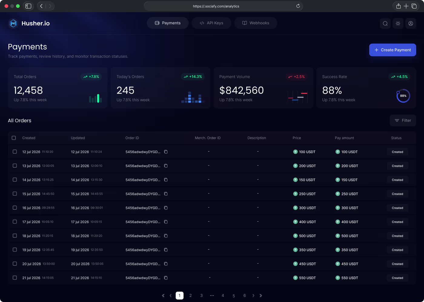 A product interface before the redesign