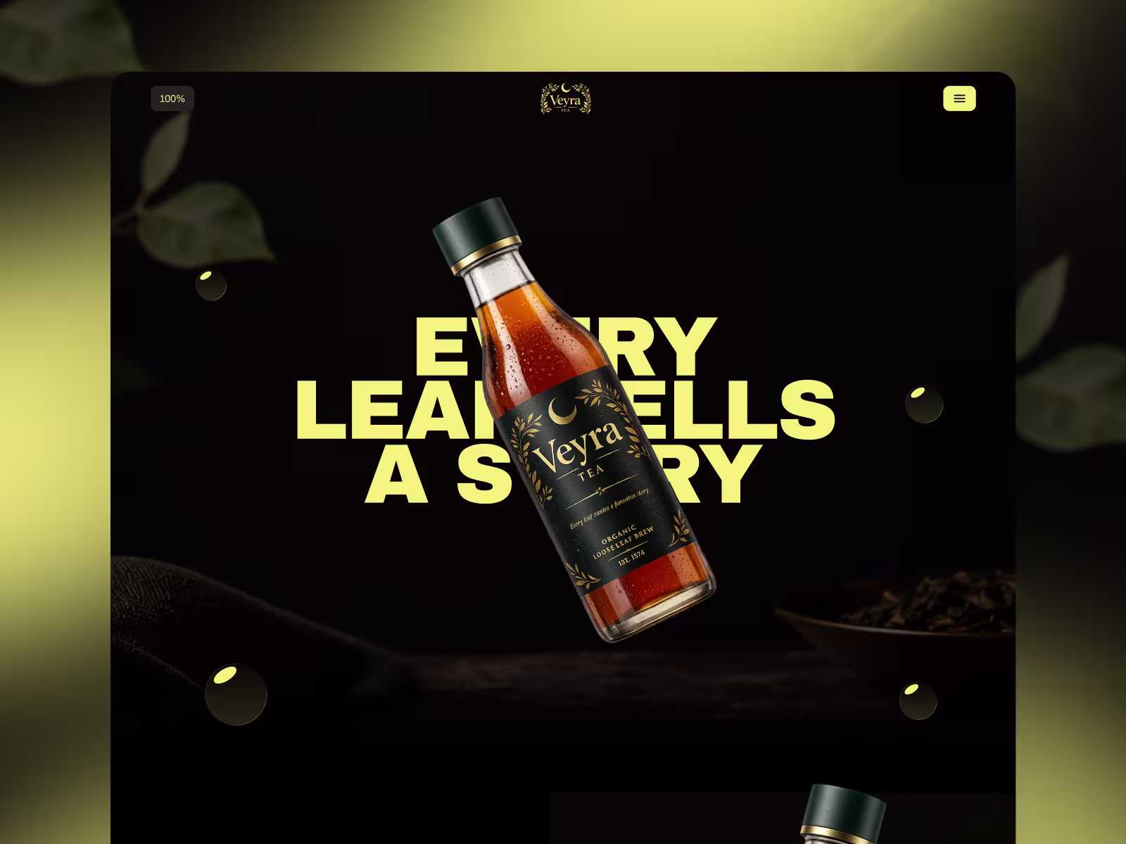 Veyra Tea Brand Kit preview